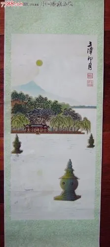 三潭印月-se23715704-植绒画-零售-7788收藏