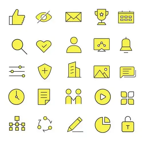 年终报告ppt图标icon