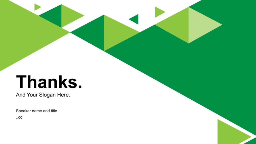 几何三角形简约商务通用ppt模板