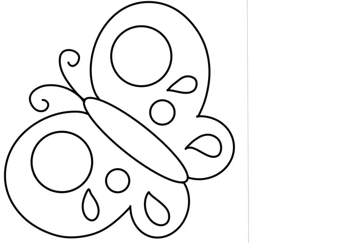 风筝简笔画素材/左右滑动自取线稿打印 a4打印上面已经有分割线,剪下