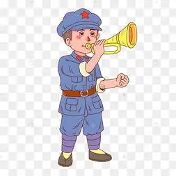 革命军人卡通人物