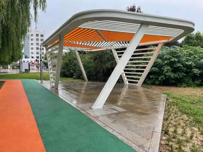 北京景观廊架铝单板