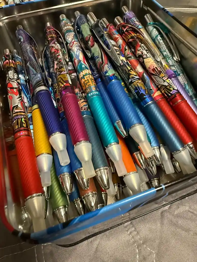 盲盒笔 各种奥特曼笔蛋仔笔,收藏怪癖