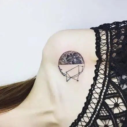 超美的创意女生纹身图案小型纹身刺青2