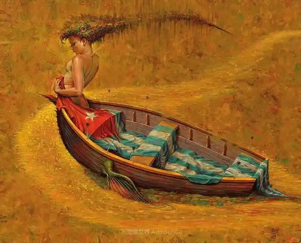 让人脑洞大开,古巴超现实主义画家韦尔德作品!|油画|绘画_网易订阅