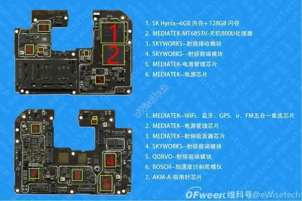 redminote9拆解天玑800u与天玑720竟然如此的相似