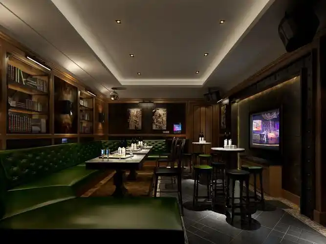 量贩式ktv装修图片暗色现代风格ktv装修设计效果图片400平米