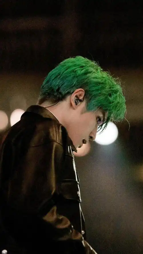 嗑颜bot#投稿 李泰容  171201mama 绿发异瞳