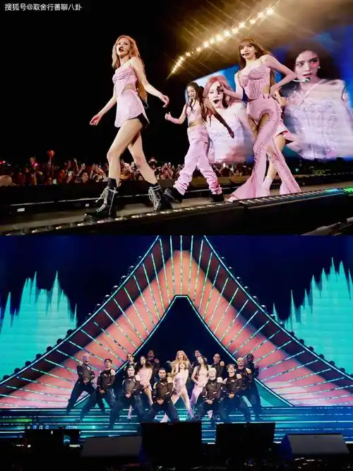 blackpink:朴彩英发丝飘逸,lisa长腿吸睛,金智秀吹起