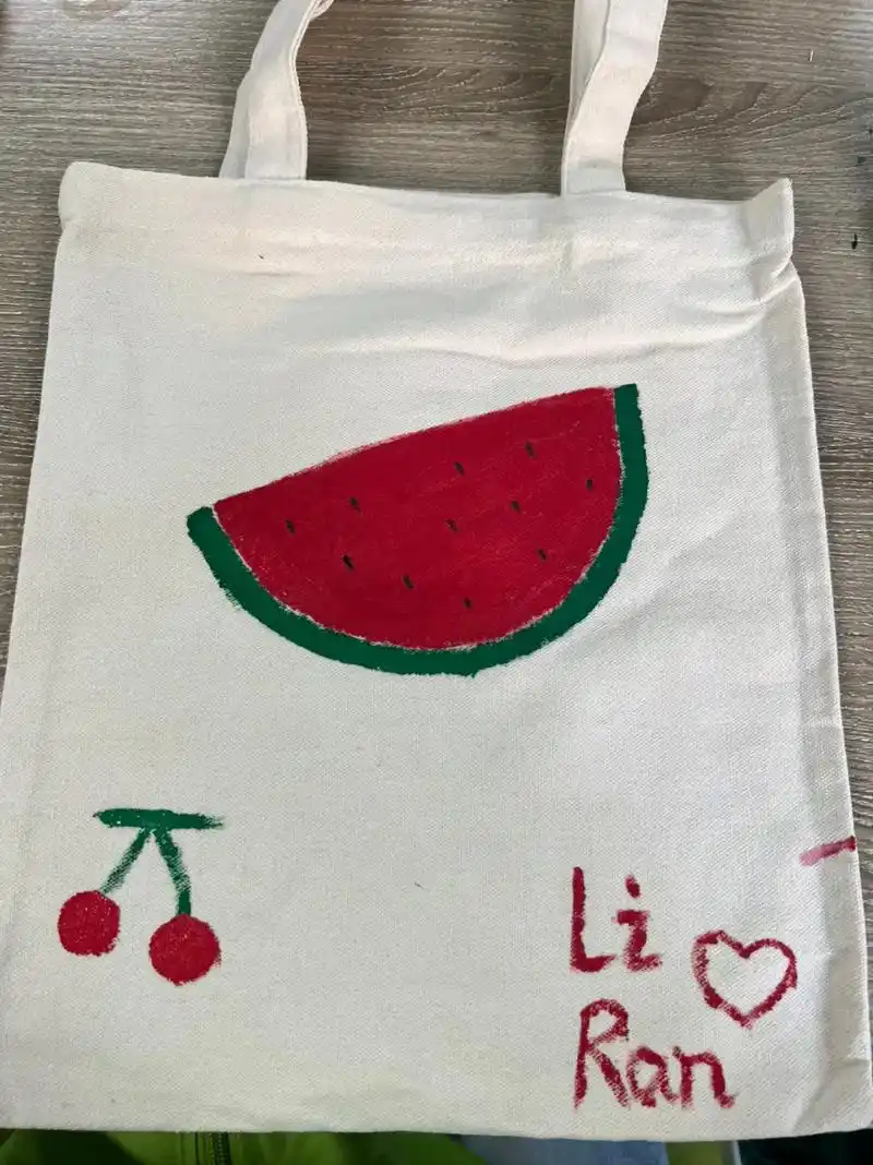 手绘帆布包西瓜