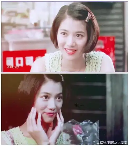 电影《新不了情》,袁咏仪饰演阿敏