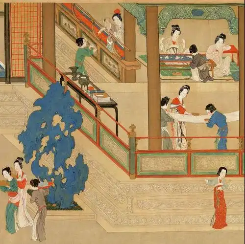 鉴赏| 镇国之宝中国十大名画系列——《汉宫春晓图》