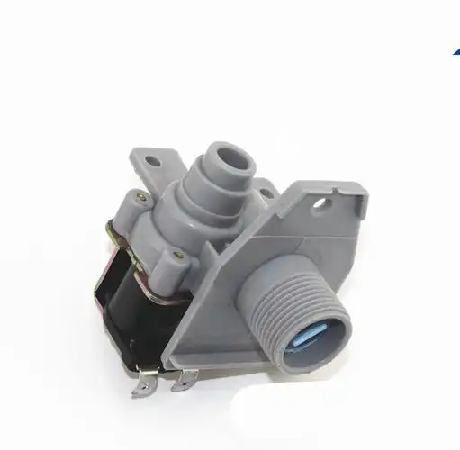 洗衣机进水阀电磁阀配件全自动洗衣机进水阀开关fcd270a出水配件 灰色