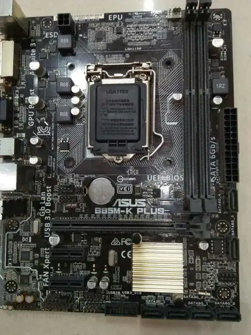 华硕b85m-k plus主板,15年4月的可冲新代3,0接口.保1年
