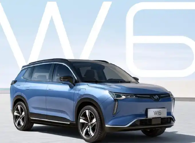 继爆款ex5后威马汽车再推出w6无人驾驶车型