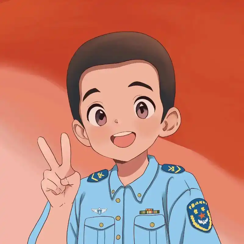 太可爱了! #一起换头像 #中国军人 @ - 抖音