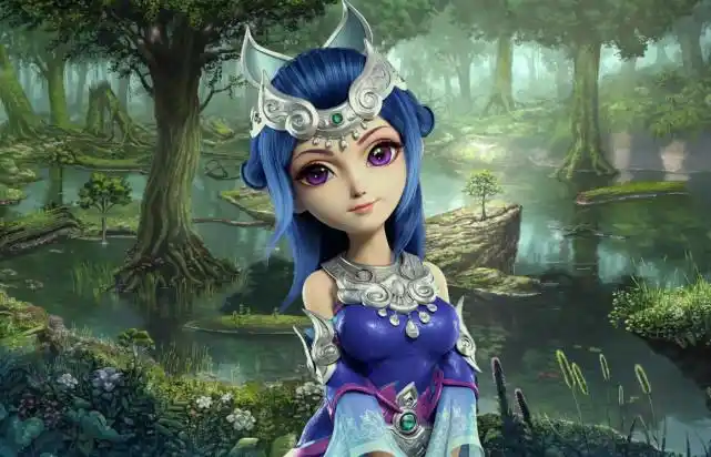 巫蛮儿作为人族女性新角色,凭借着可人的外表造型本应该获得很高的