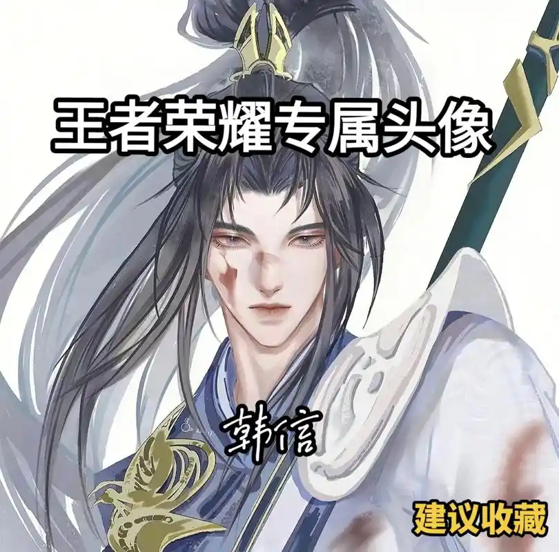 王者荣耀头像韩信篇.#王者头像 #值得长期不换的头像 #优质 - 抖音