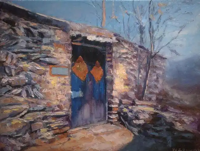 色彩的语言 作者 吴子全 1975出生于广西南宁的边城小镇 擅长写实