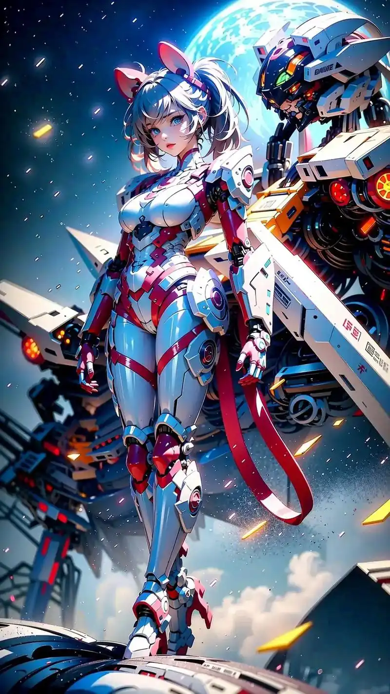 生肖机甲-鼠,牛,虎.#机甲 #二次元 #机甲少女 #动漫少 - 抖音