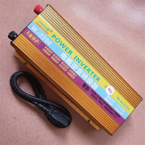 电瓶车电动车逆变器逆电器变电器48v60v72v转220v1500w2200w3000w