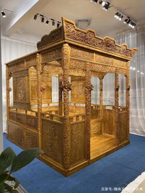 四川小叶桢楠龙床