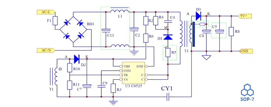 5v2apsr充电器方案