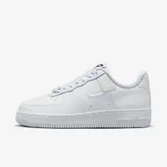 nike耐克airforce1low舒适防滑耐磨低帮板鞋女款白色fb8251100