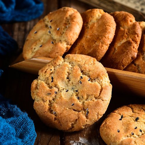 木糖醇铁棍山药桃酥500克饼干老式桃酥糕点零食品整箱