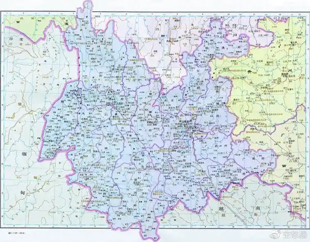 1982年谭其骧中国历史地图集-明清