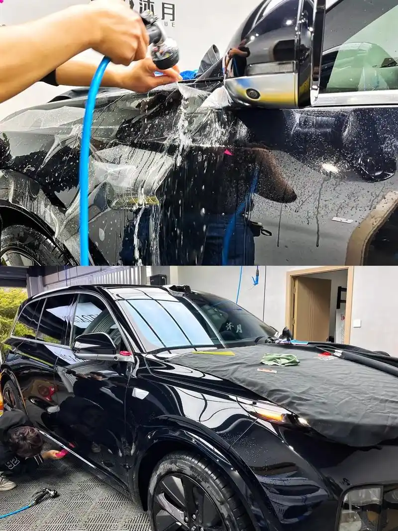理想l9龙膜畅悦玻璃膜77隐形车衣保护膜.#理想l9#专业汽车 - 抖音