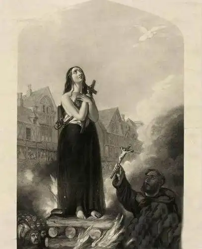 揭秘法国民族英雄圣女贞德为什么被烧死