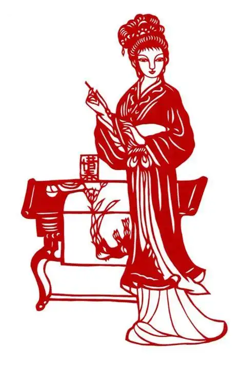 人像剪纸人像剪纸的图库人物剪纸步骤图解大全明星