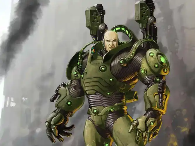 dc 超级富豪的超人歼灭装甲!莱克斯·卢瑟来了!多图杀猫!