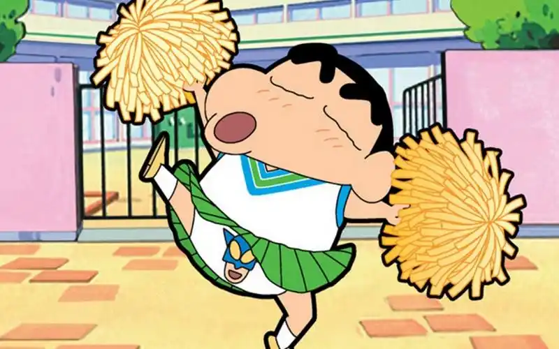 日本经典动漫蜡笔小新卡通图片壁纸分享