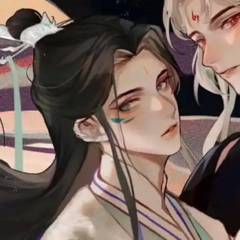 古风情头耽美头像男生情侣漫头