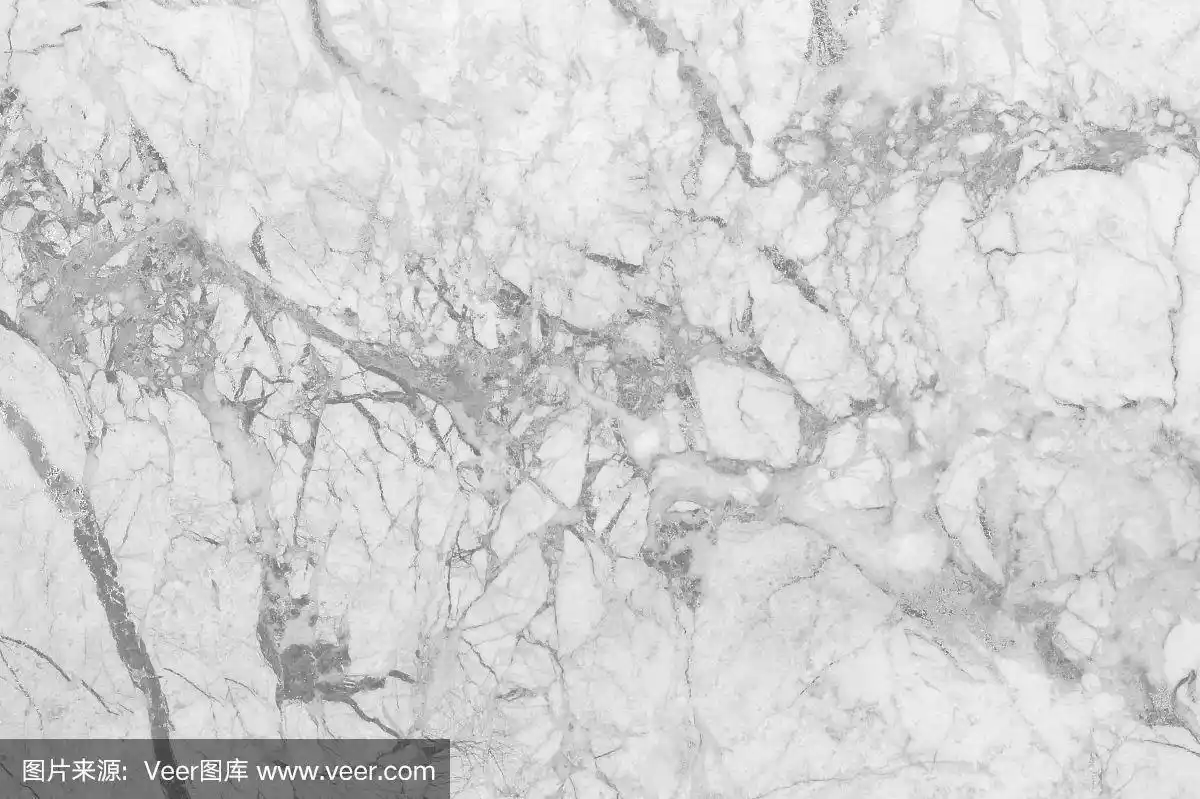 白色大理石纹理背景(高分辨率).