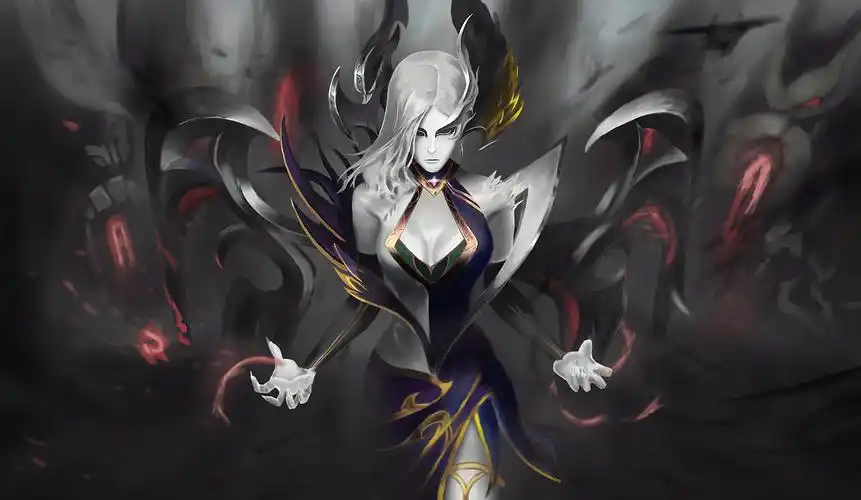 莫甘娜——原画临摹