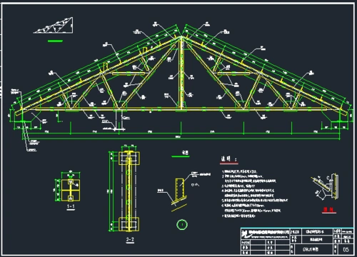 [分享]厂房改造钢屋架加固资料免费下载