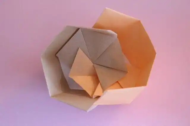 折纸"六角盒"教程,装满宝贝!