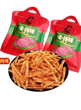 香铛铛酒鬼牛味条牛肉味8090后辣条