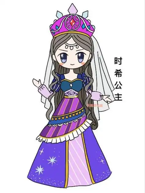 公主精灵梦叶罗丽齐娜仙子简笔画画法详细一起来画吧手绘精灵梦叶罗丽