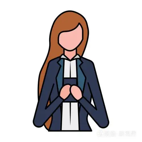 使用手机的商界女强人