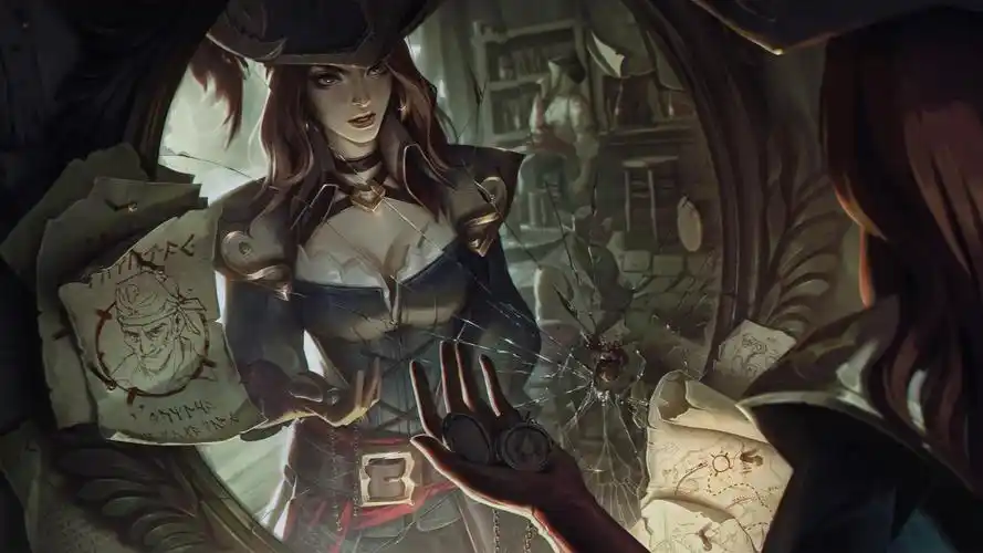 (赏金猎人 女帝 同人 厄运小姐 好运姐)4k游戏图片,4k高清游戏图片