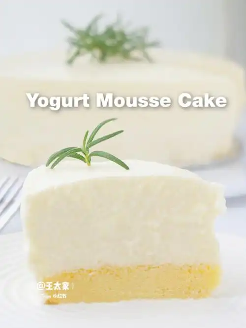 冰淇淋酸奶慕斯蛋糕无需烤箱快手零失败