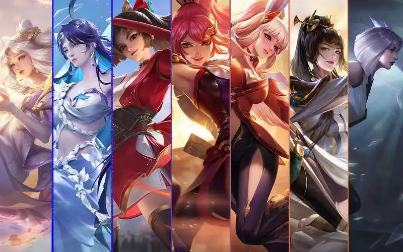 【王者荣耀/全38位女英雄群像】女神节混剪