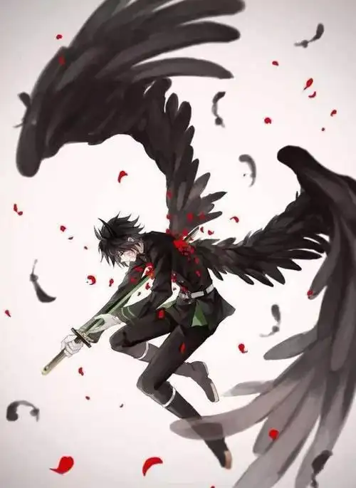 炽天使壁纸美图:米迦尔和优一郎的重逢,离不开他们的神助攻