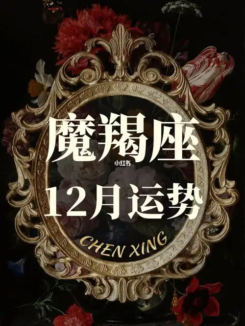 7312月星座运势摩羯座