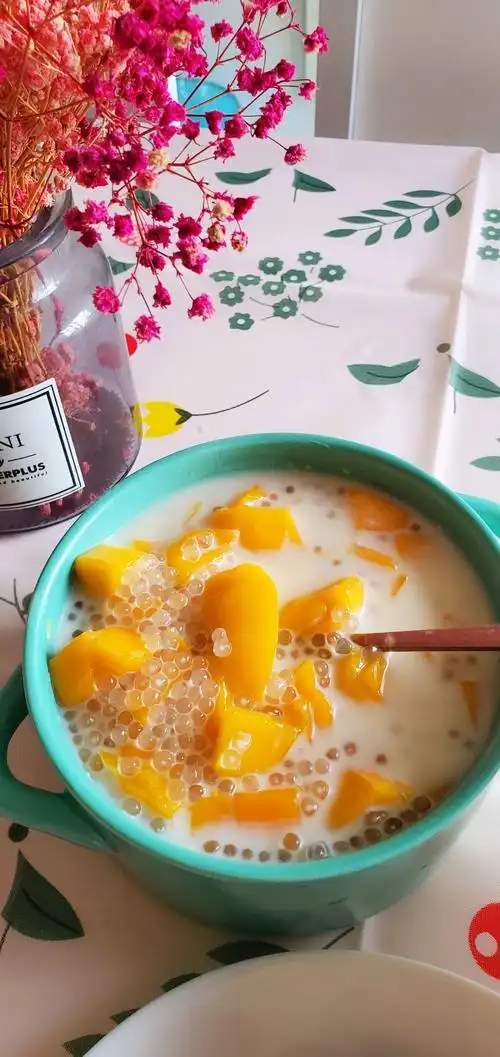 芒果西米露的做法