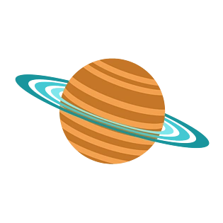 手绘行星pngpsd2000*2000彩色卡通月球太空pngpsd2000*2000宇宙太空